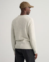 Maglia girocollo m&eacute;lange Neps