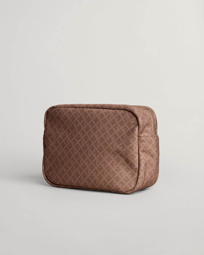 Beauty-case con stampa Monogram