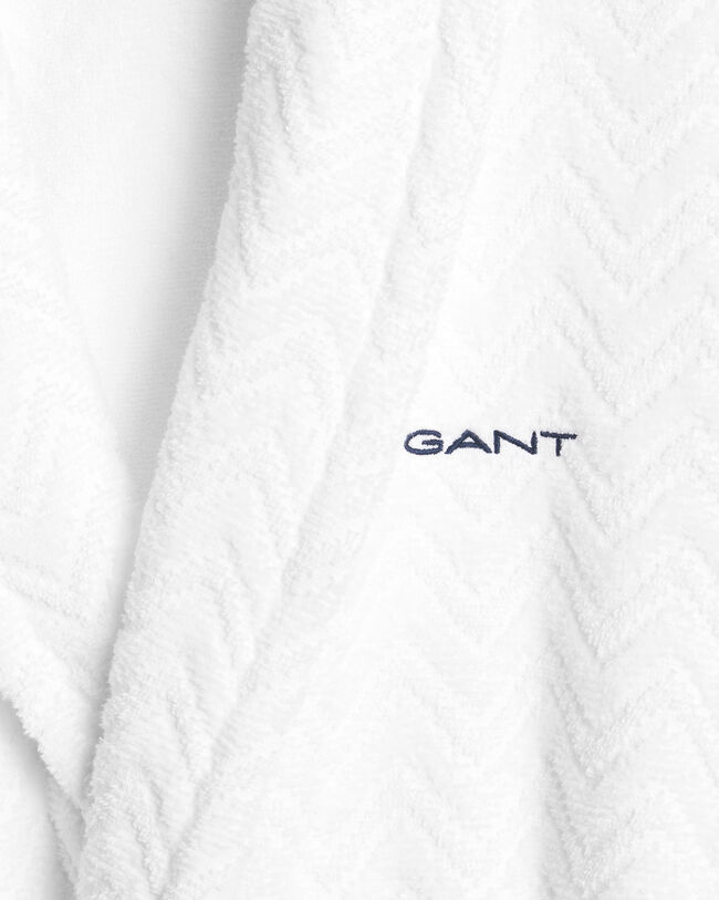 Vestaglia jacquard con motivo a spina di pesce