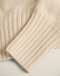 Maglia Wrangler x GANT Varsity in misto cashmere con scollo a V