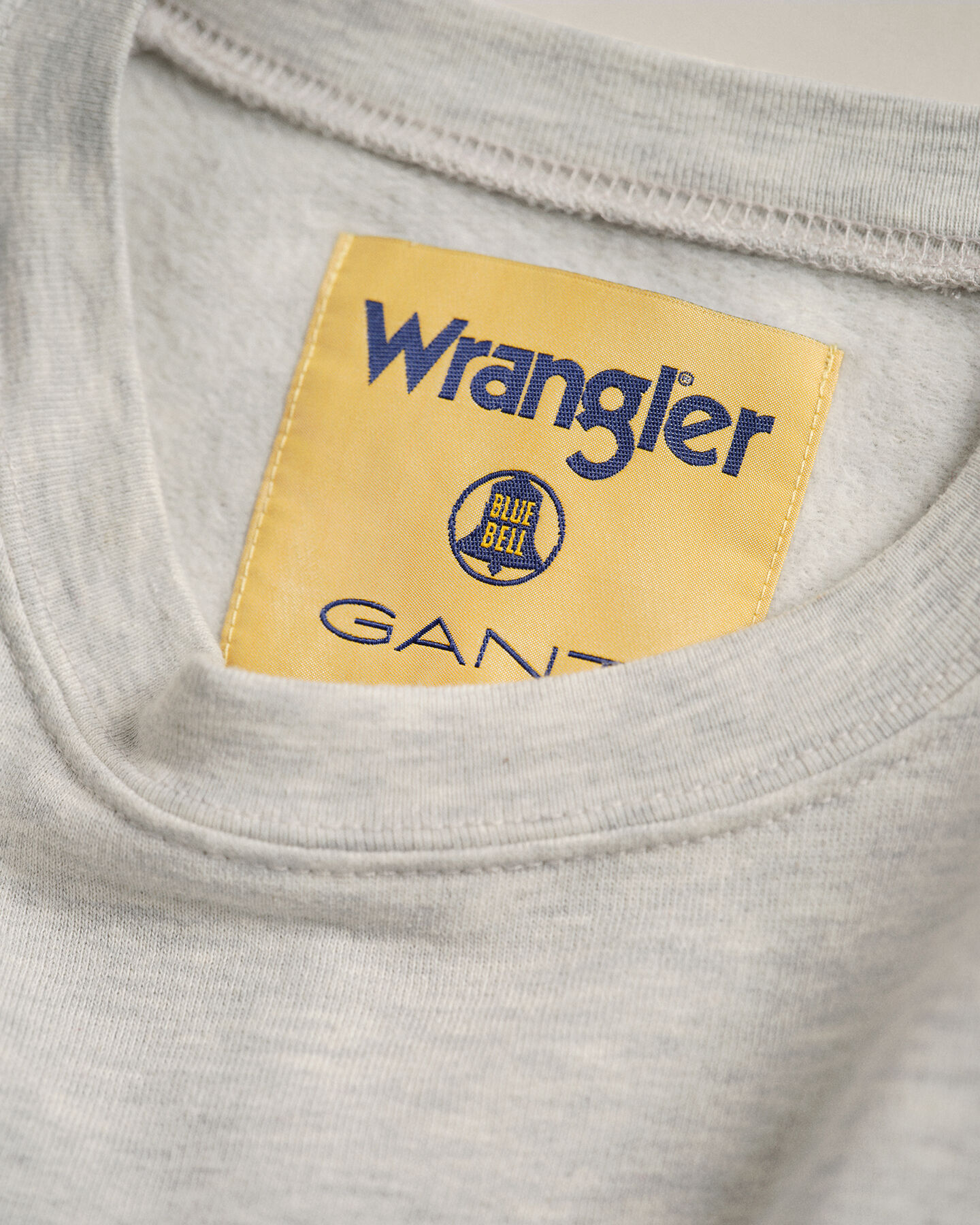 Felpa Wrangler x GANT Logo con logo