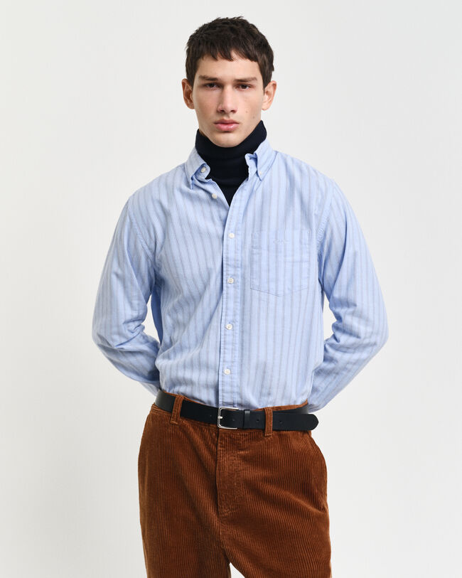 Camicia Archive Oxford a righe regular fit