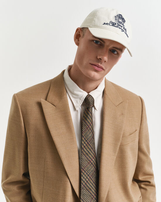 Cappellino in twill délavé