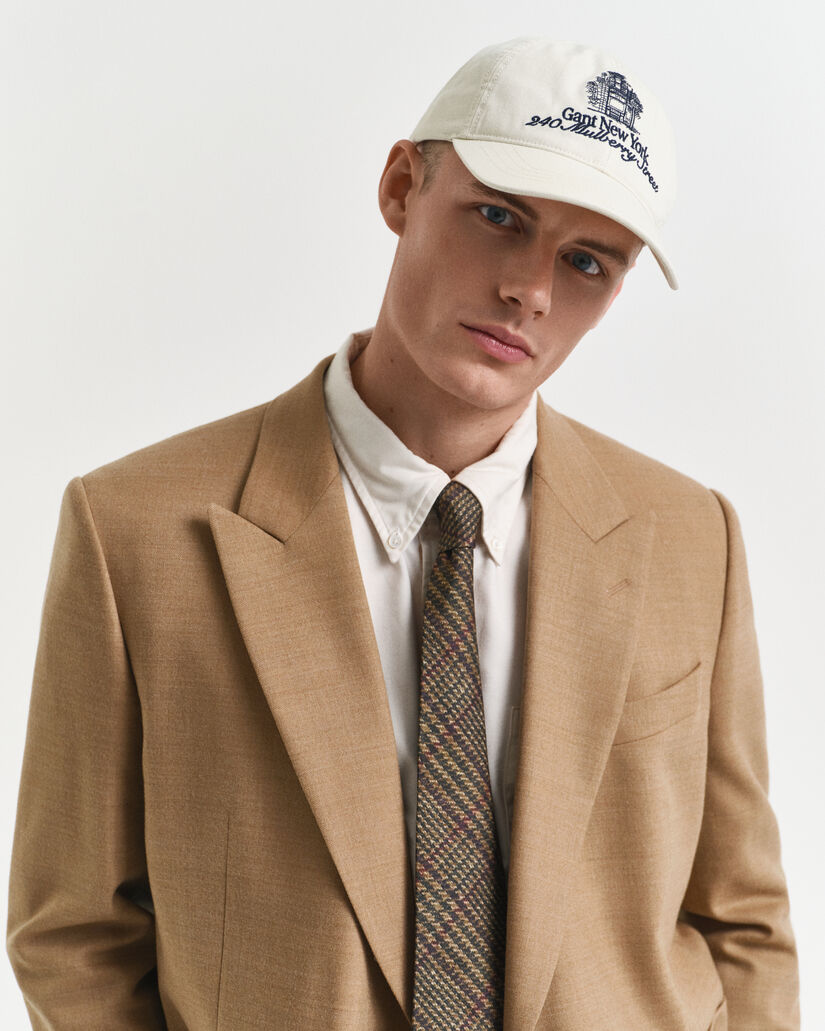 Cappellino in twill délavé