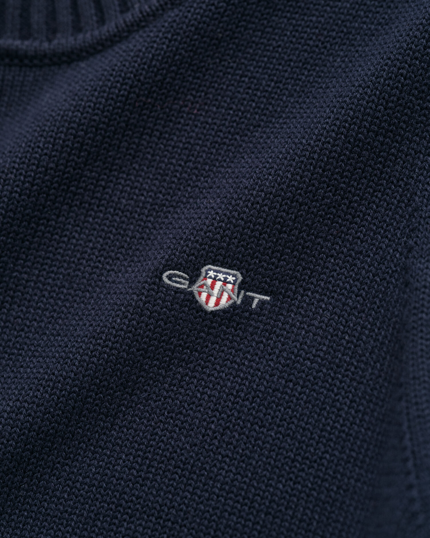 Maglia girocollo in cotone classico