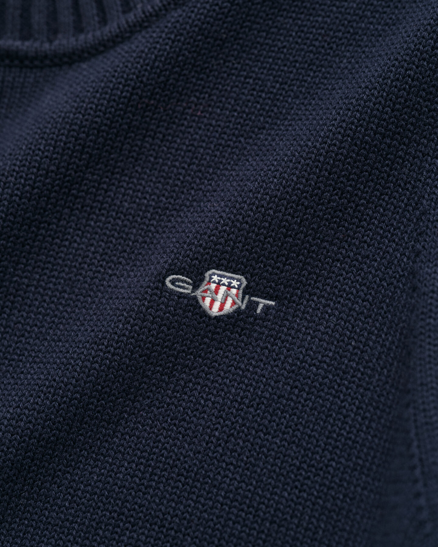 Maglia girocollo in cotone classico