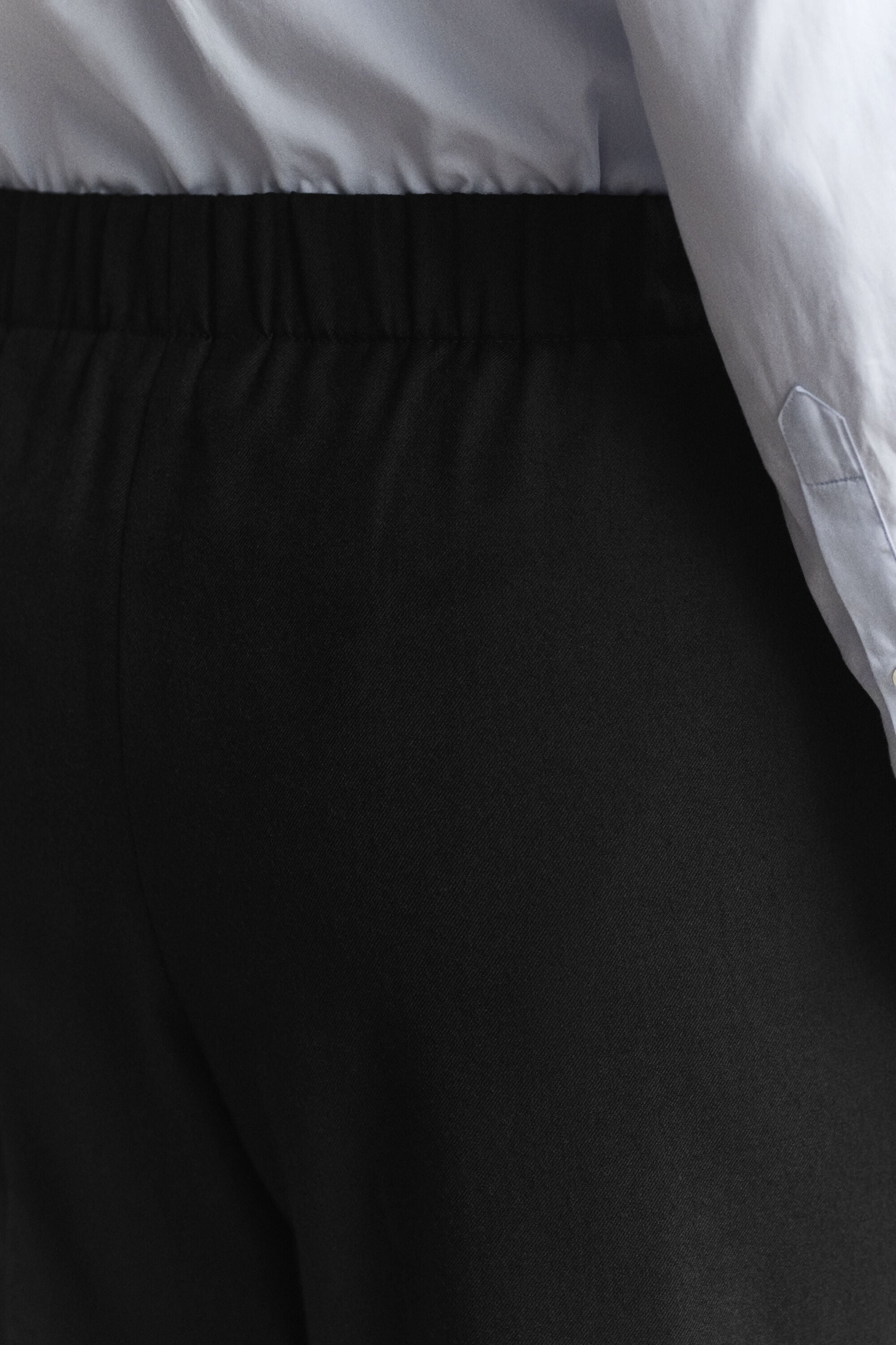 Pantaloni in misto lana