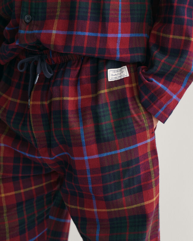 Confezione regalo con pigiama in flanella, pantaloni e camicia