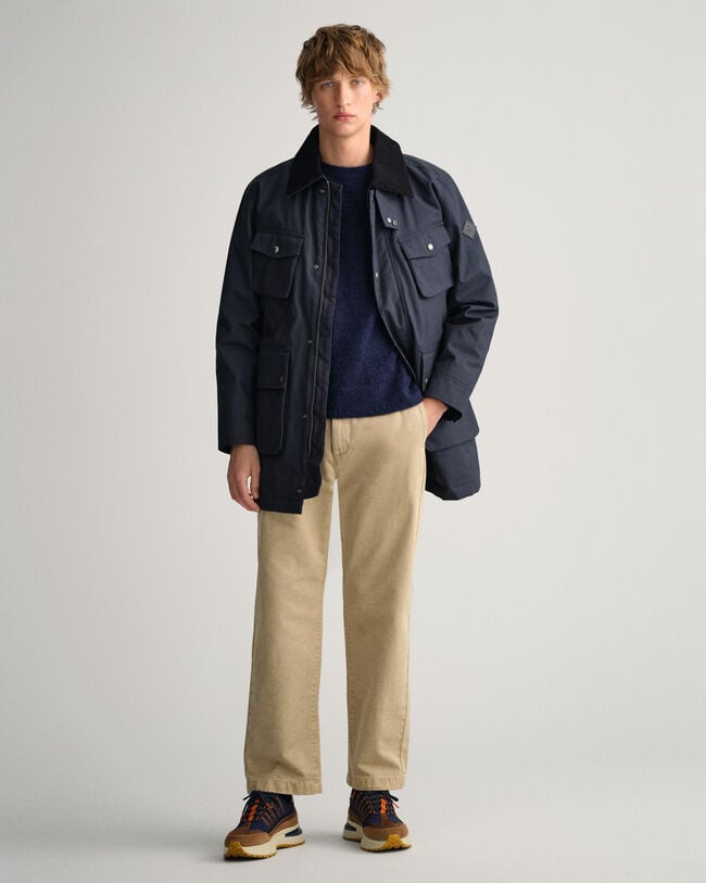 Giacca Double Decker cerata