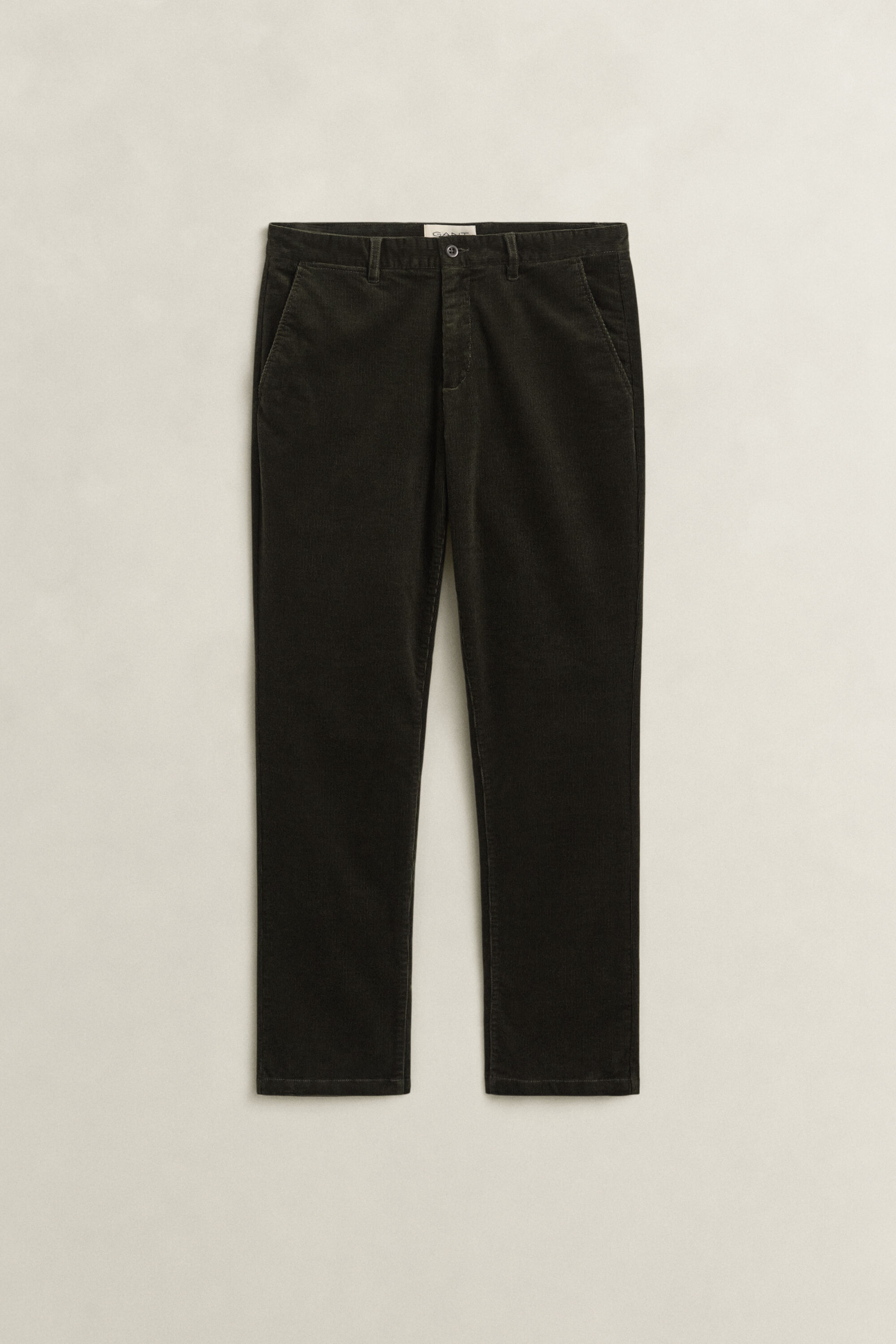 Pantaloni chino in velluto a coste regular