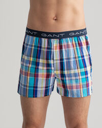 Confezione da 2 paia di boxer Check & Oxford