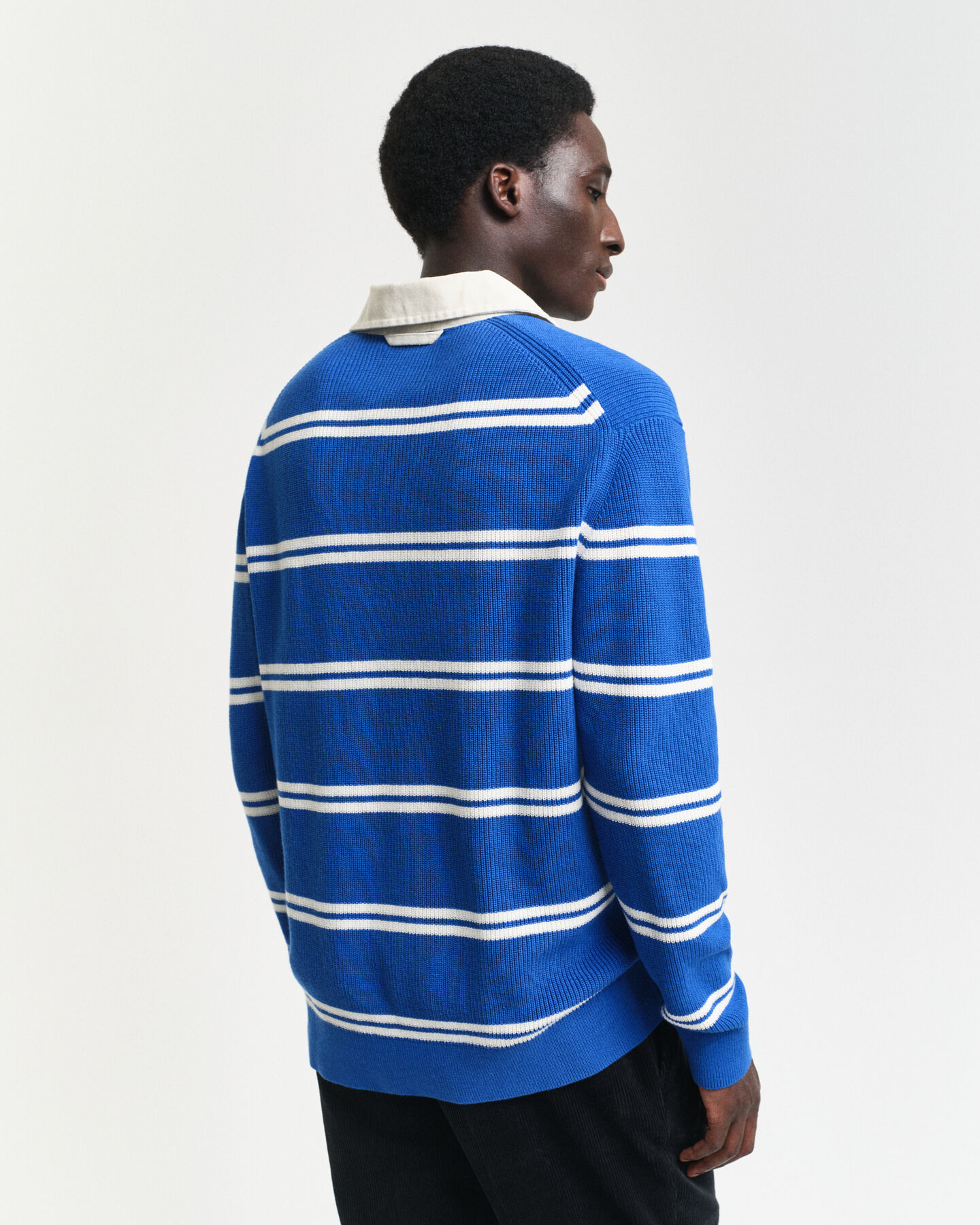 Rugger in cotone a coste