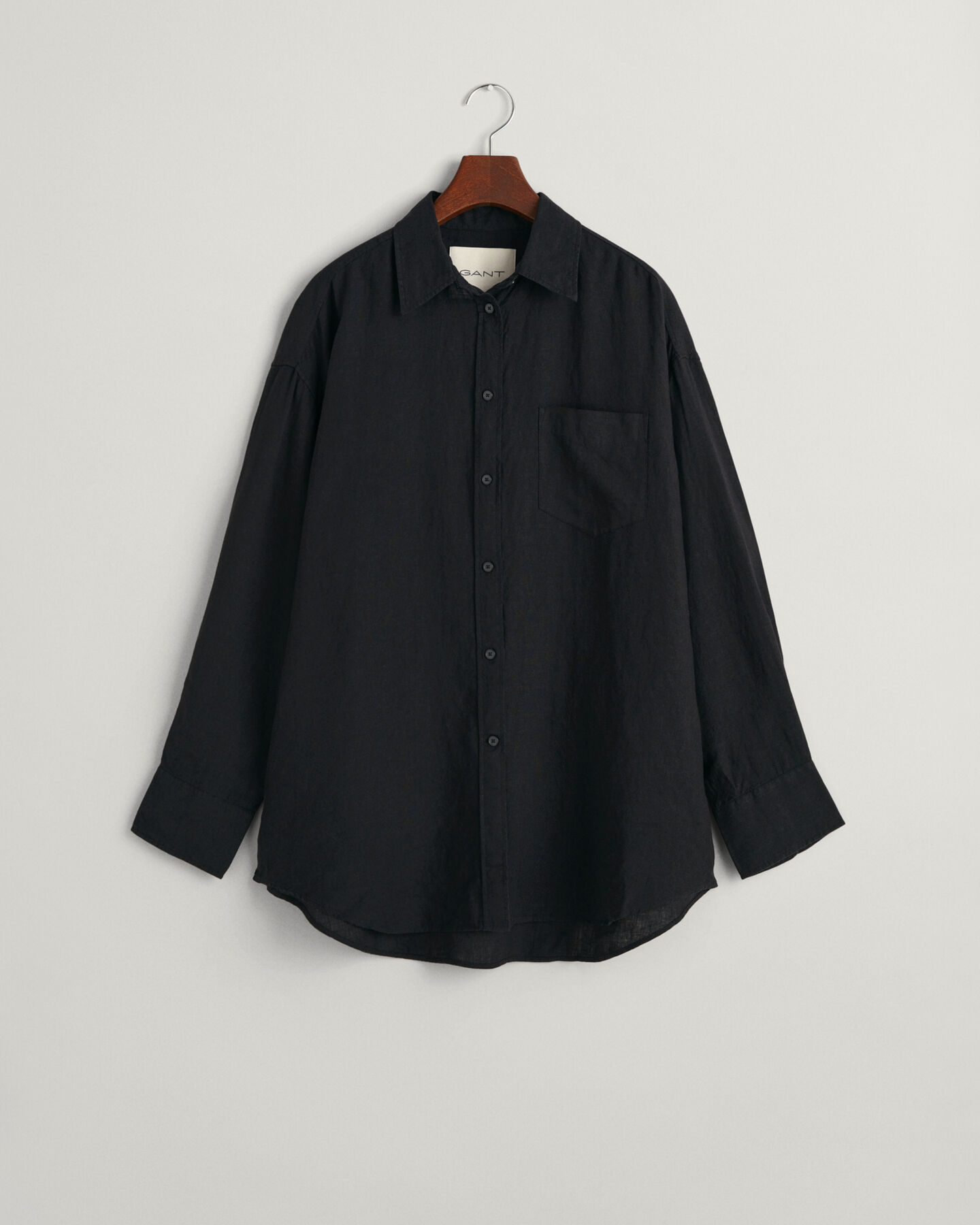 Camicia oversize in lino