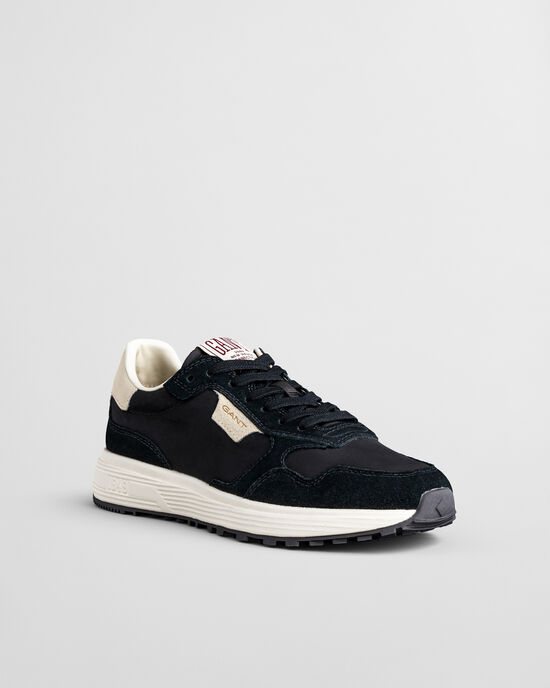 Sneakers Beywin in camoscio e nylon