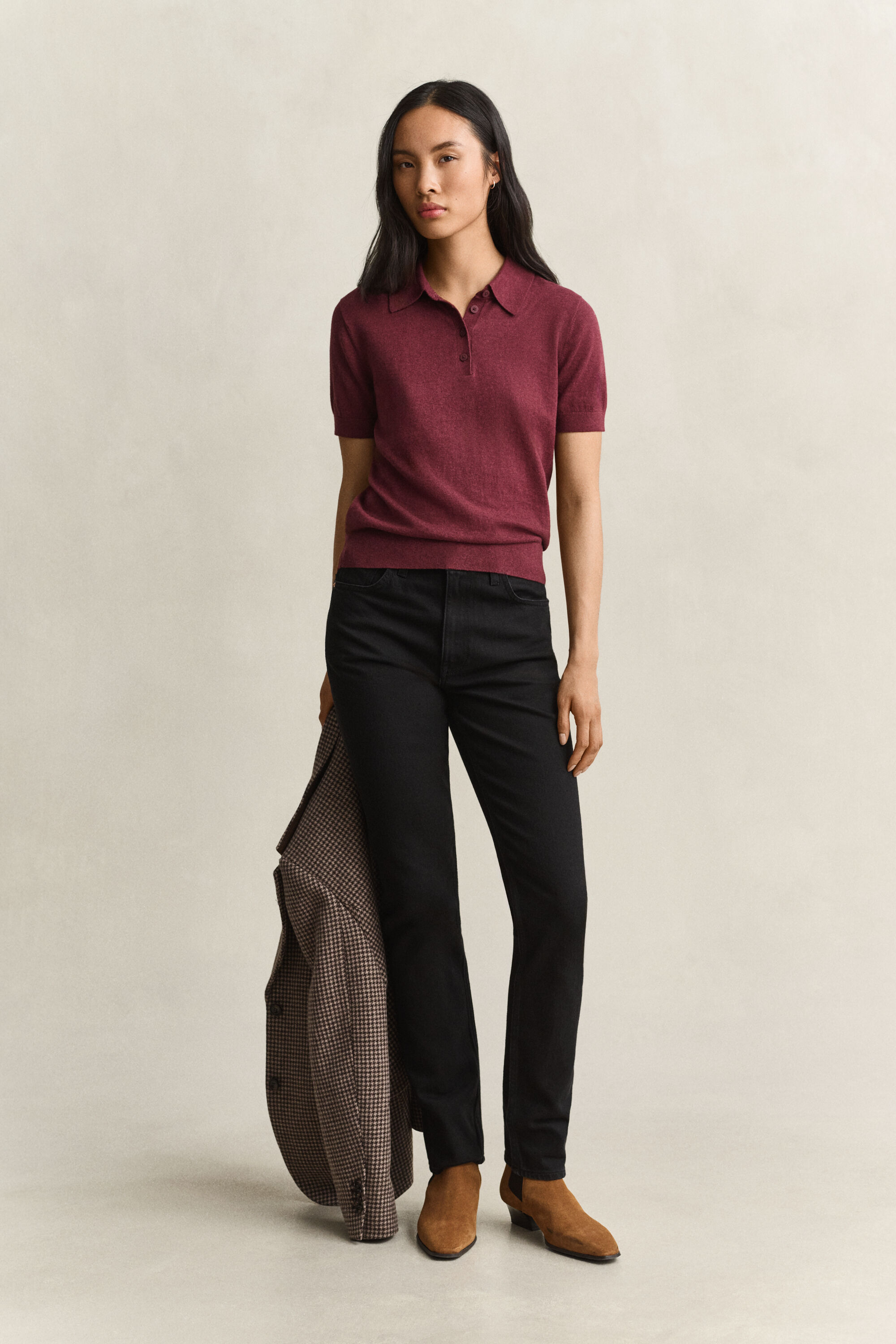 Polo in maglia leggera