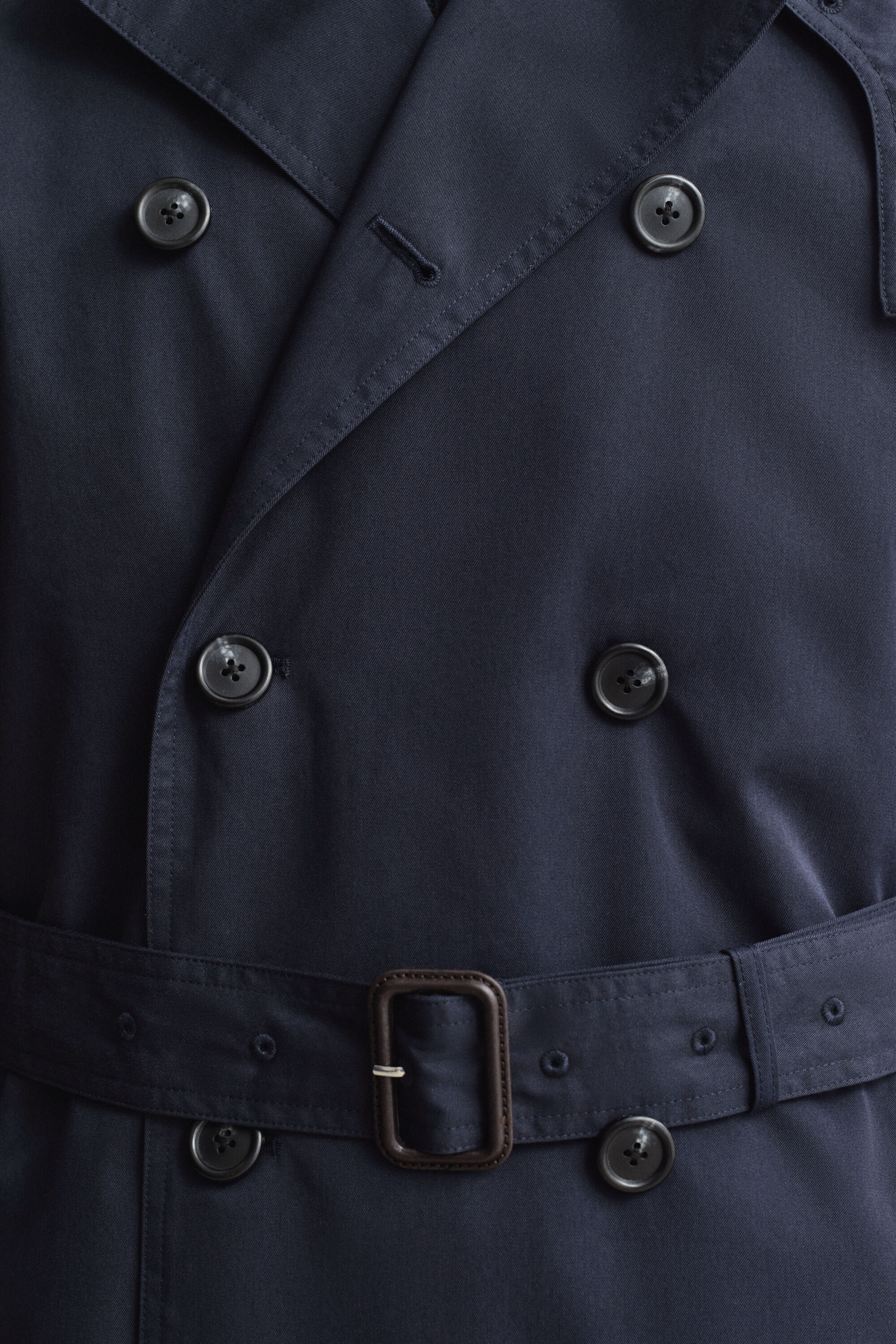 Trench in misto cotone