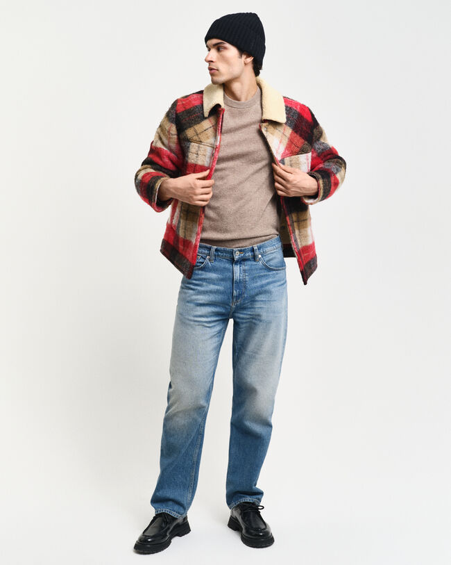 Maglia girocollo in cashmere