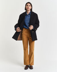 Jeans svasati in velluto a coste