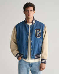 GANT Varsity Jacket in denim