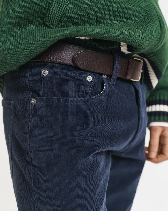 Jeans in velluto a coste slim fit