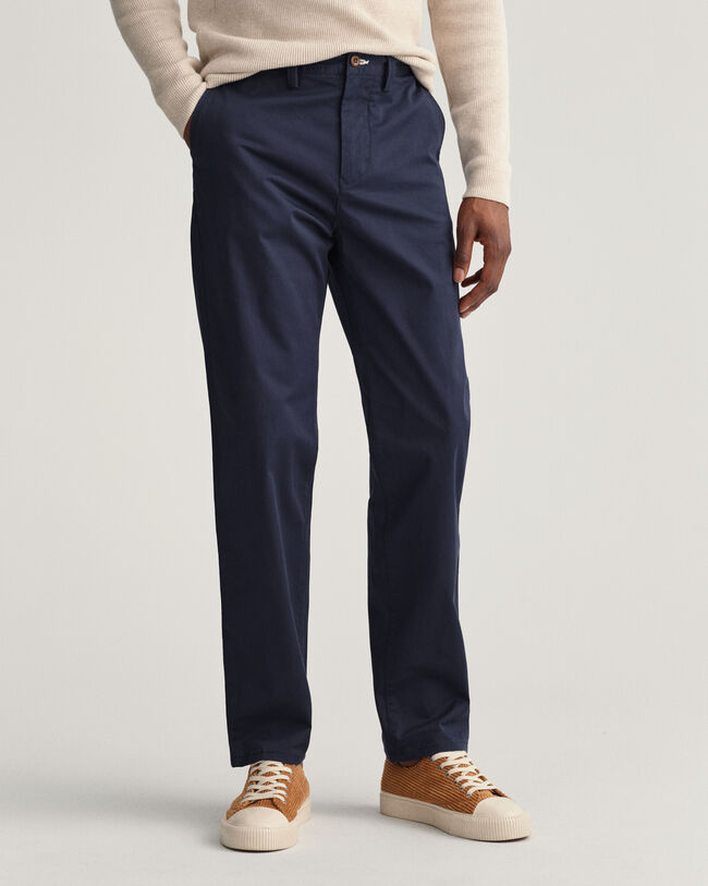 Pantaloni chino Allister in twill regular fit