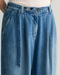 Jeans con cintura a vita bassa loose fit