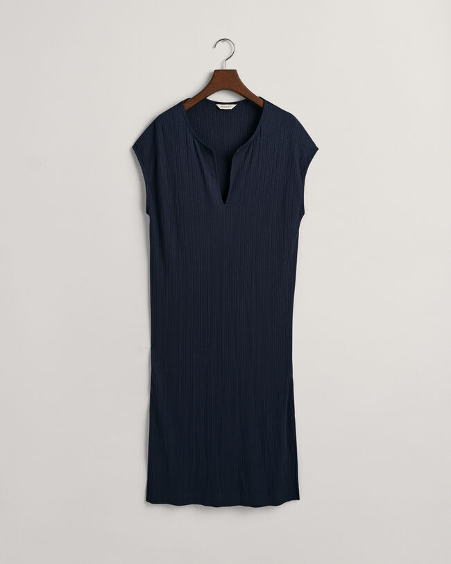 Abito senza maniche con dettaglio sul collo