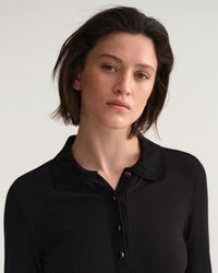 Abito polo in jersey