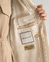 Gilet in jaquard a catena