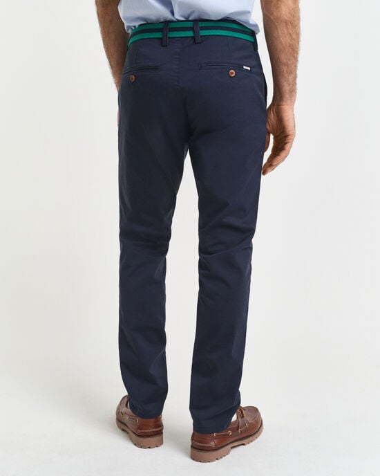 Pantaloni chino in twill slim fit