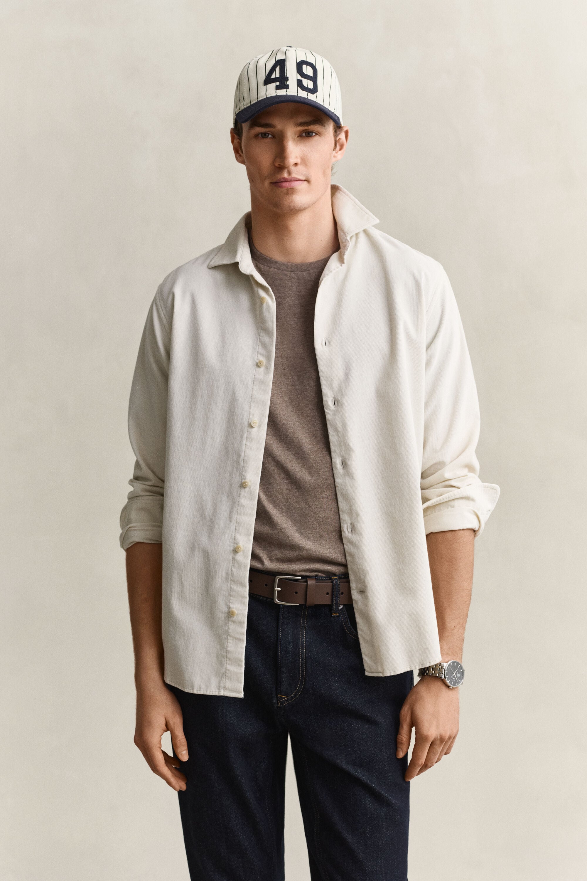 Camicia in velluto a coste