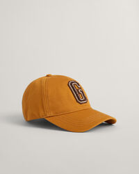 Cappellino in twill di cotone con stemma G