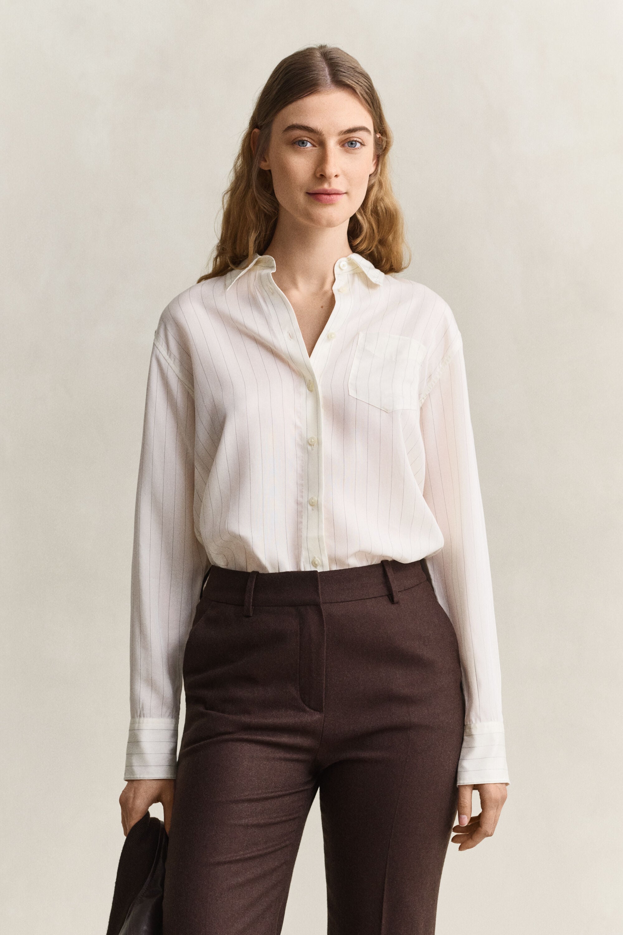 Camicia con piega sul retro