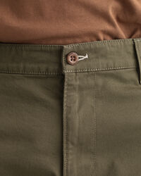 Pantaloncini cargo in twill relaxed fit