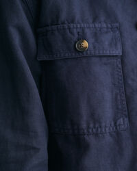 Camicia giacca in twill
