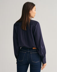 Camicia in raso regular fit