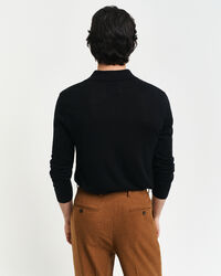 Polo in finissima lana merino