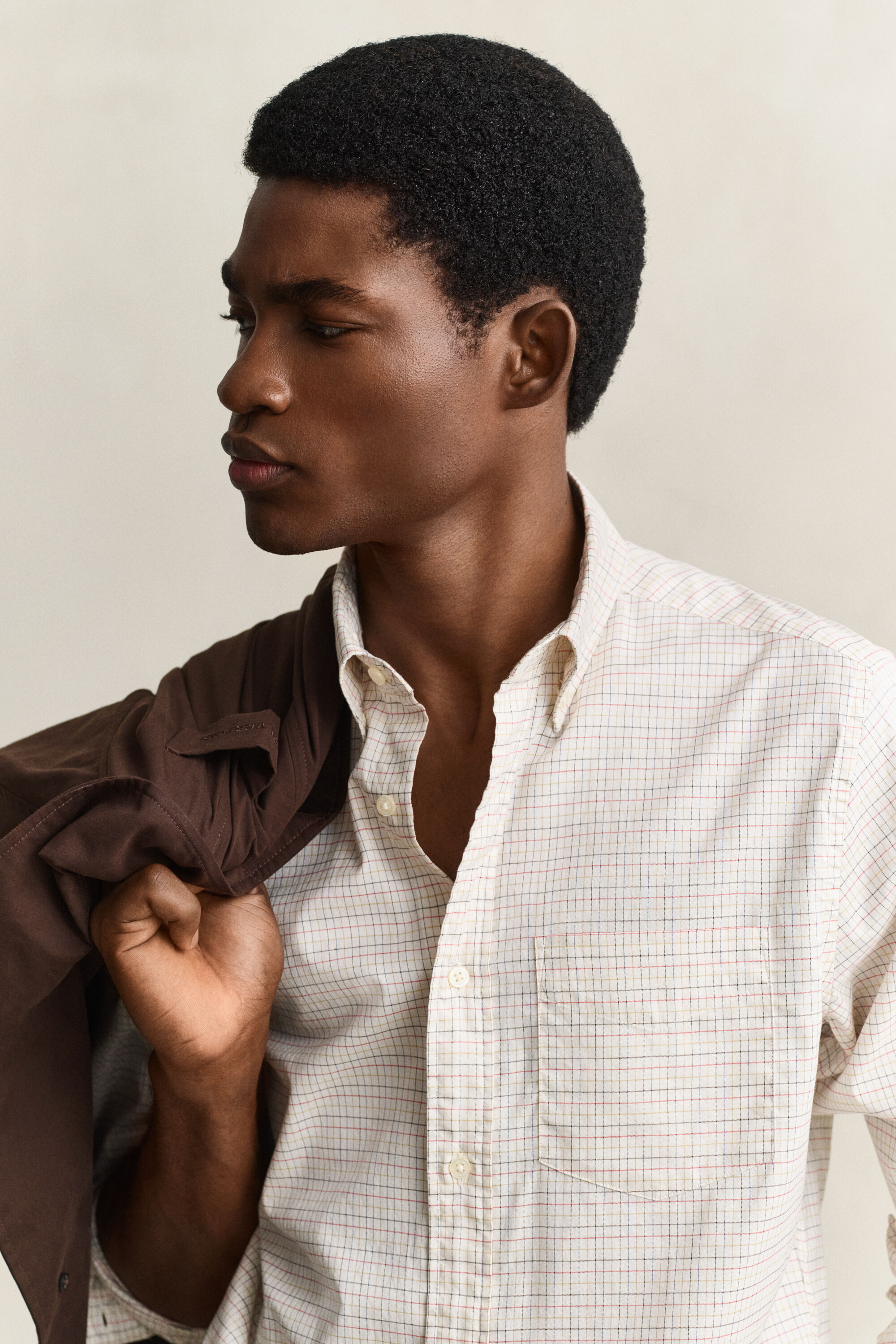 Camicia Oxford a quadri Gant x Yale