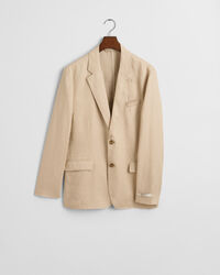 Blazer in lino regular fit
