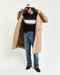 Cappotto in lana a doppio petto