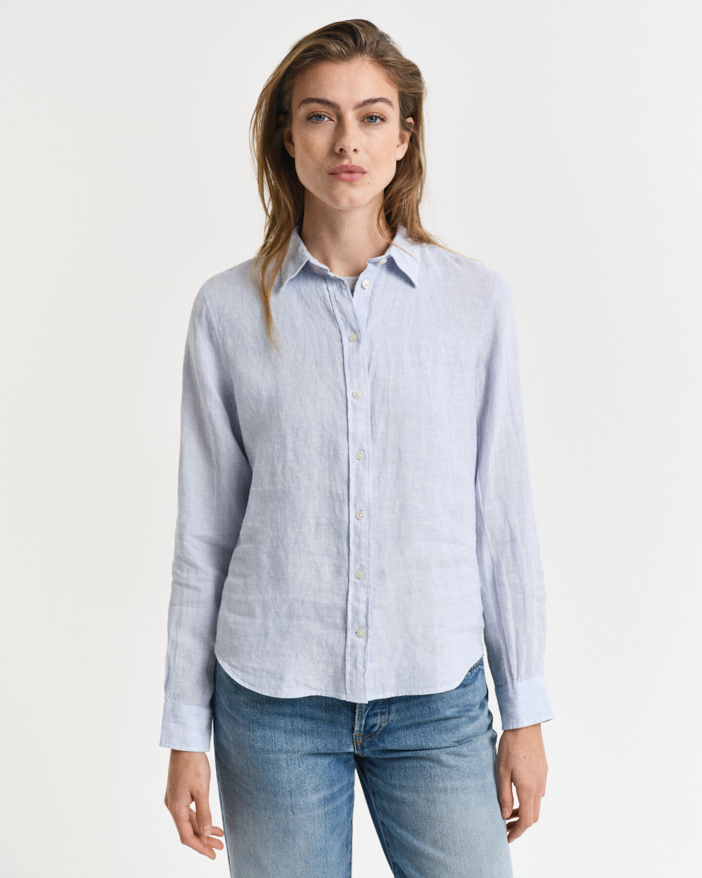 Camicia di lino regular fit