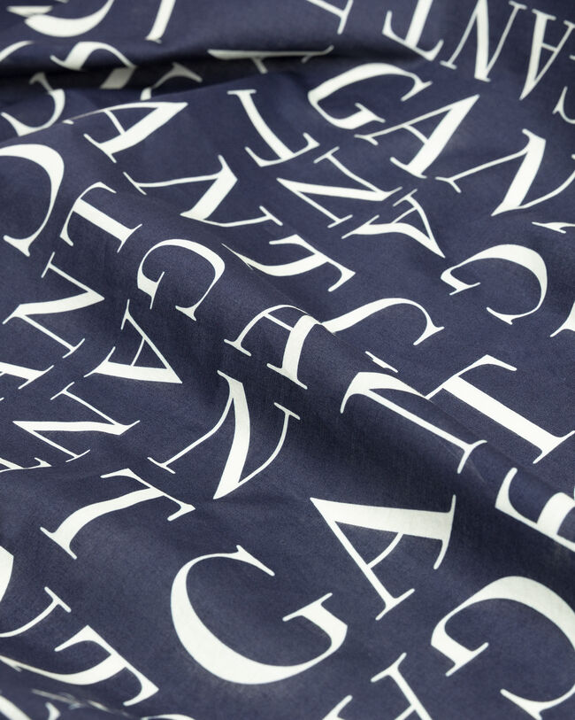 Sarong con stampa Typography