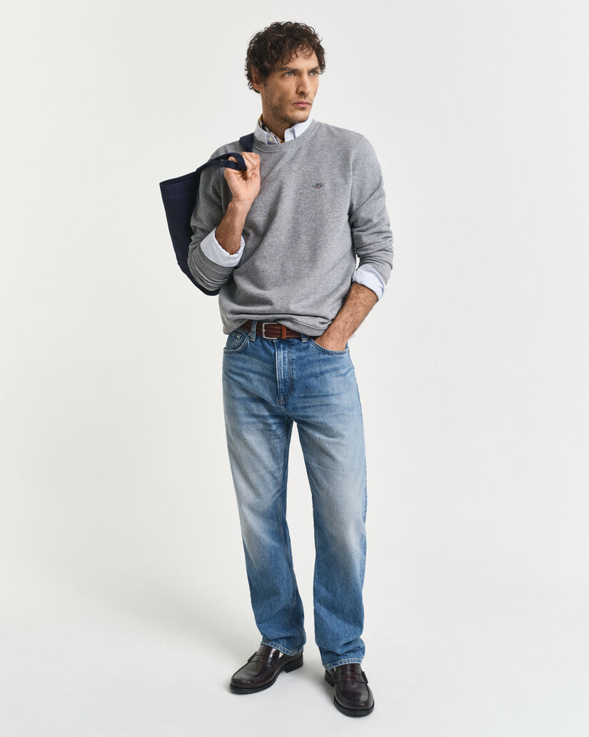 Felpa Shield girocollo