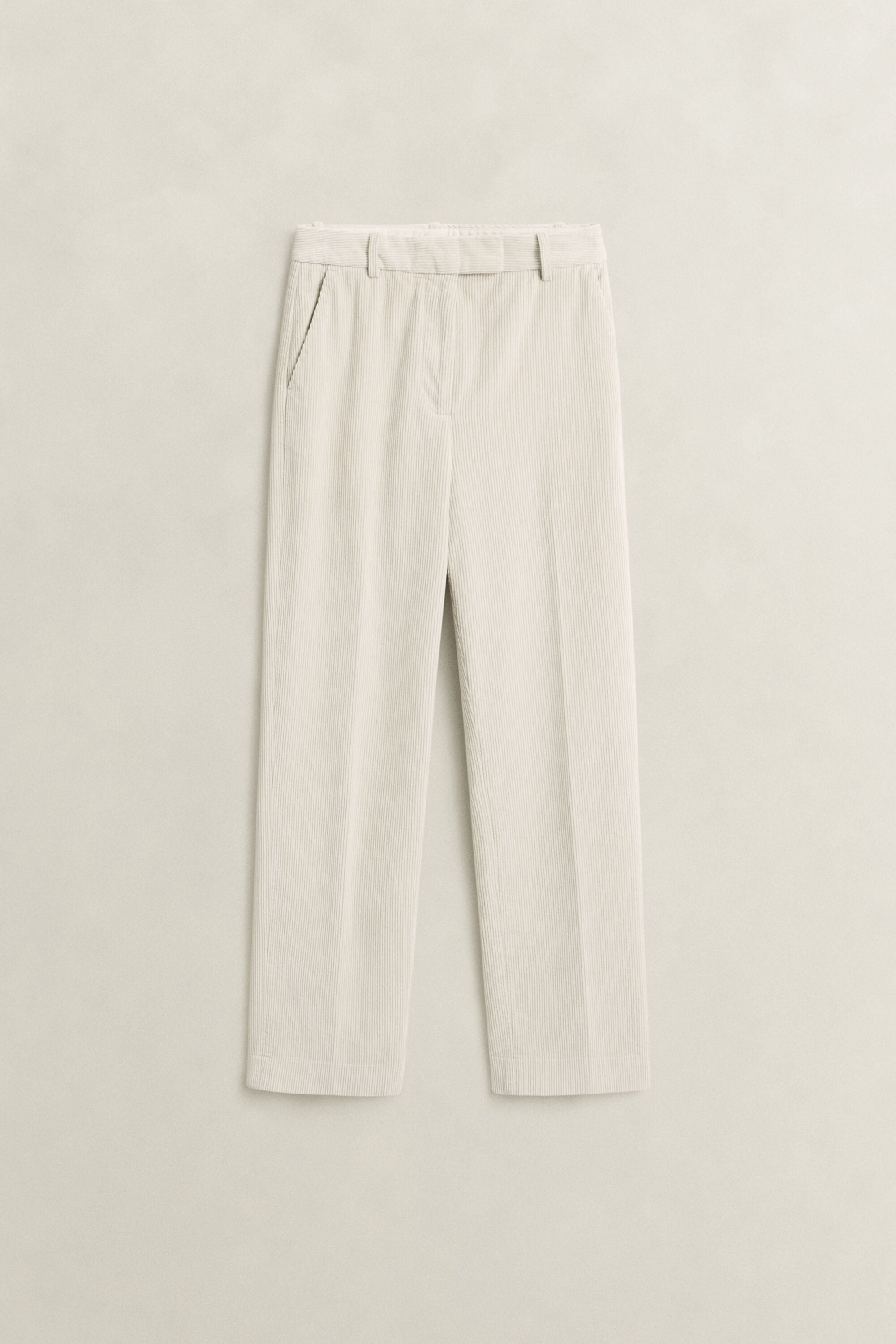 Pantaloni sartoriali in velluto a coste