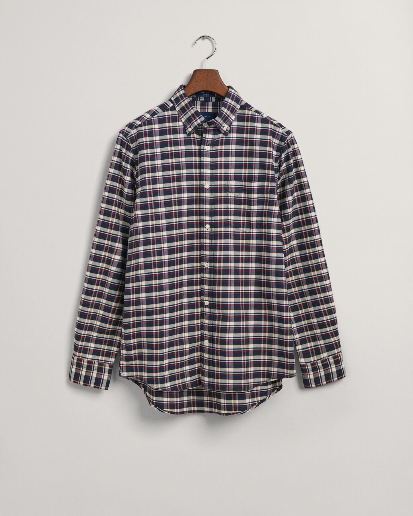 Camicia Oxford a scacchi regular fit