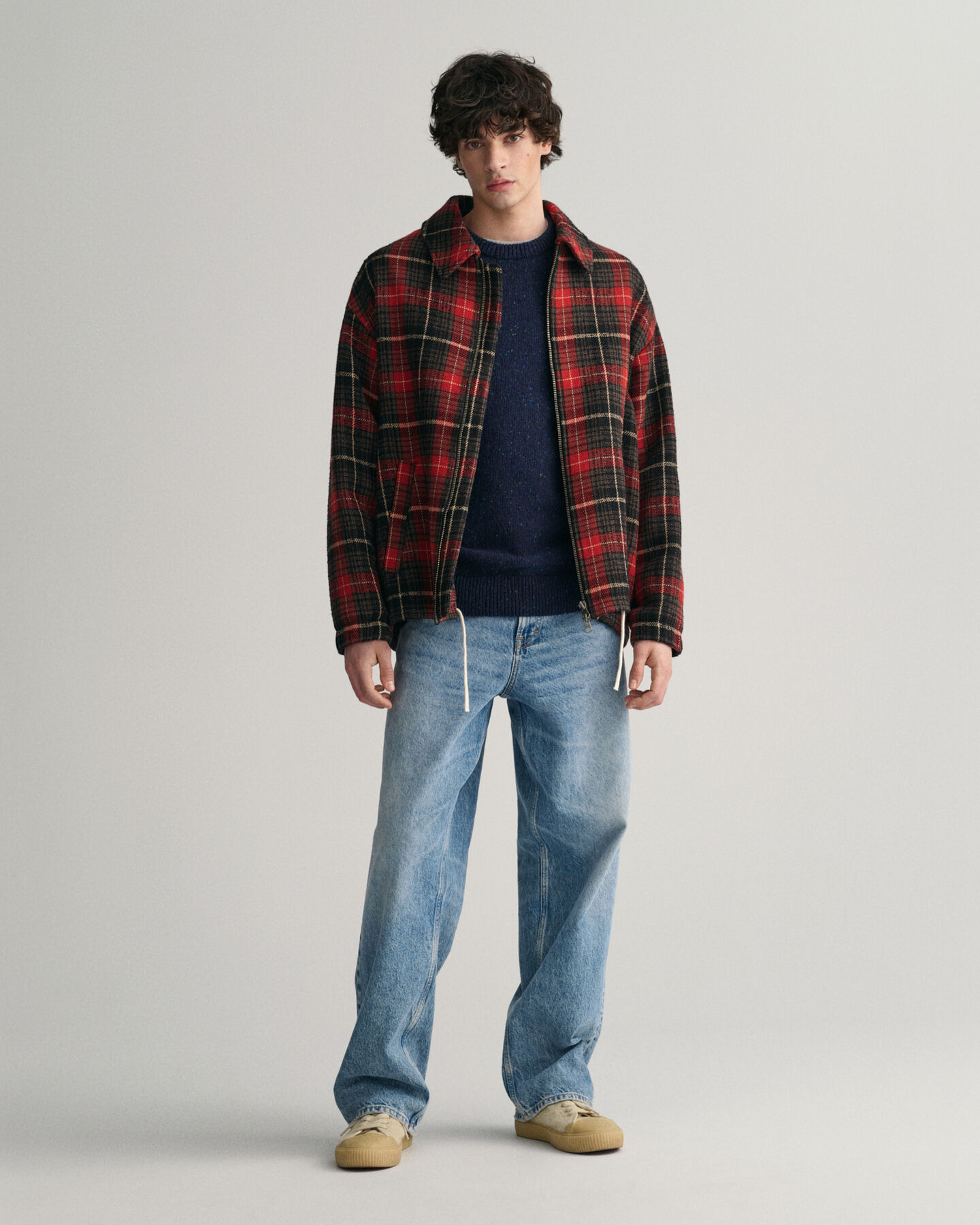 Maglia girocollo Wool Nepps