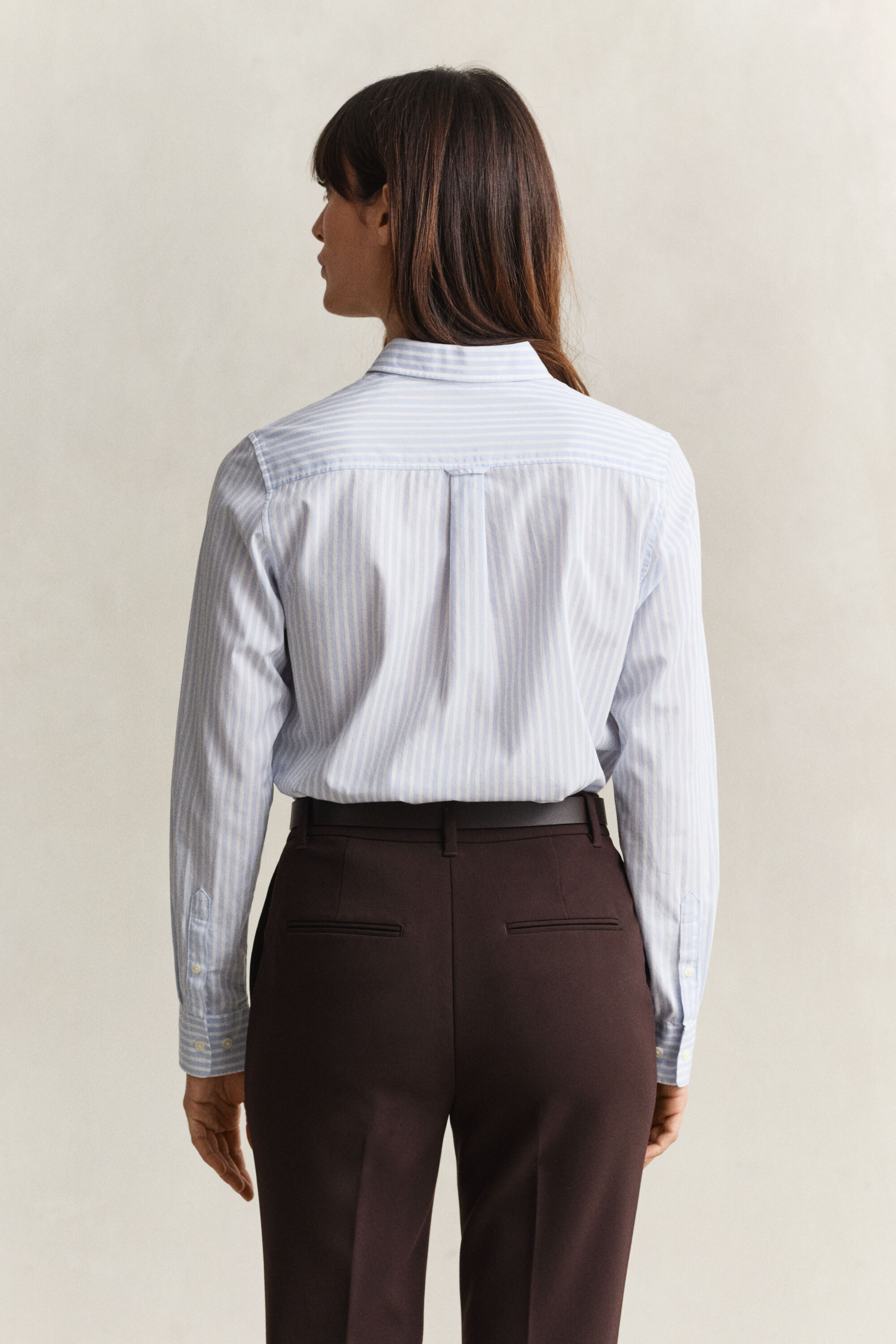 Camicia in popeline a righe Classic regular