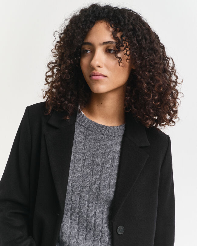 Cappotto in misto lana sartoriale Classic