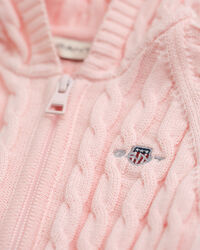 Tutina in maglia di cotone a trecce Shield Baby