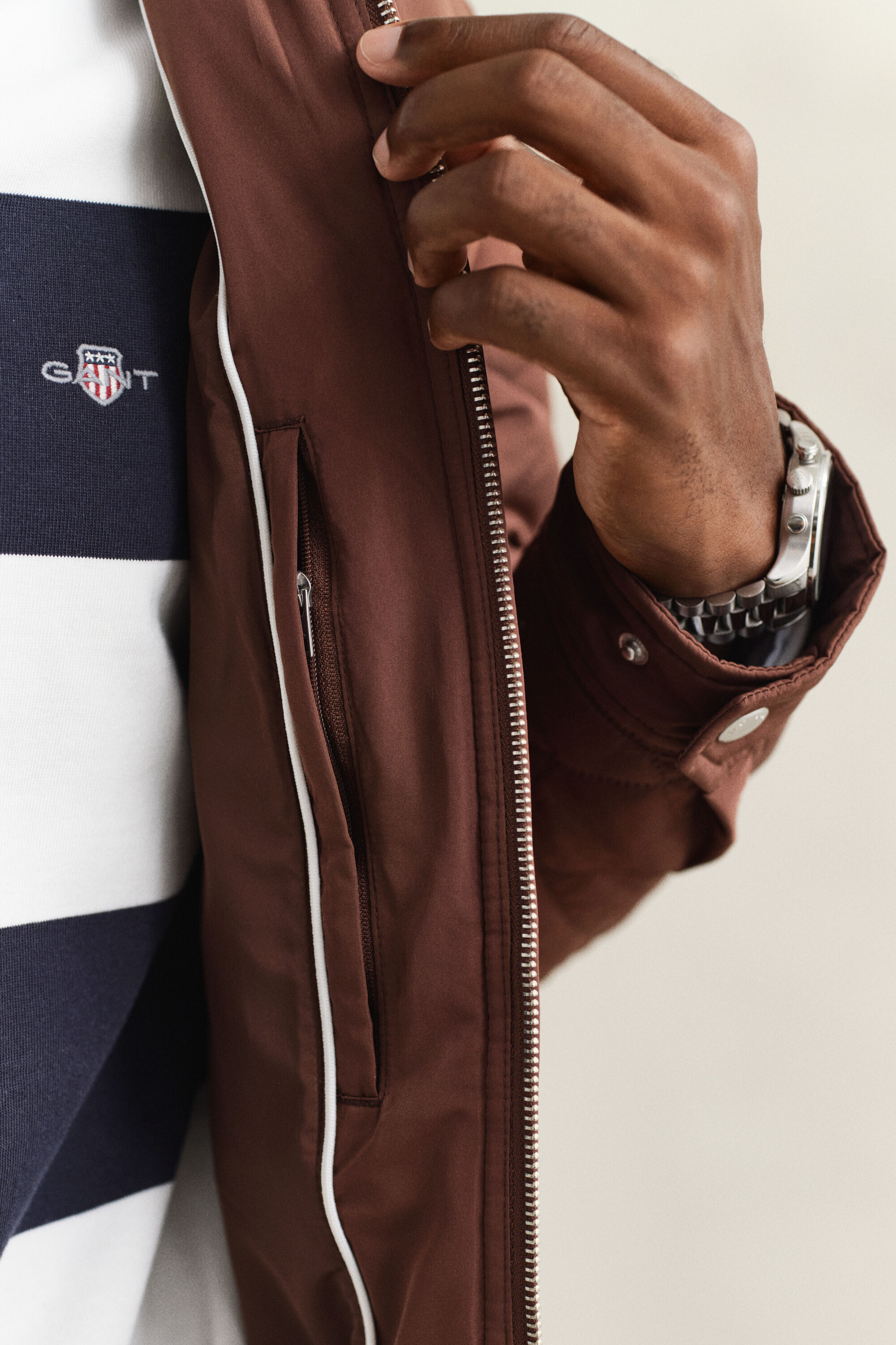 Giacca Windcheater trapuntata